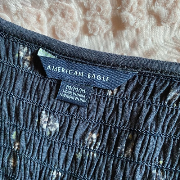 American Eagle Ruched Long sleeve shirt - Picture 3 of 3